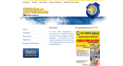 Desktop Screenshot of crocegialla118.it